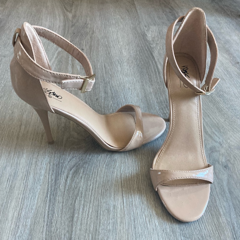 Nude Strappy Heels